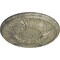 Ekena Millwork Wakefield Ceiling Medallion (Fits Canopies up to 3 5/8"), 11 3/4"OD x 1 1/4"P, Castle Stone Crackle CM11WACSC - alternate 3